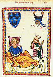 Heinrich von Morungen Manesse