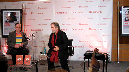 Jordi Savall und Bernhard Morbach